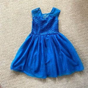 Blue sparkle dress